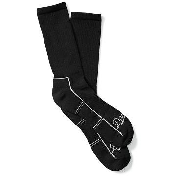 Men's Danner Drirelease Lightweight Uniform Socks Crew Socks Black | AU4106GL