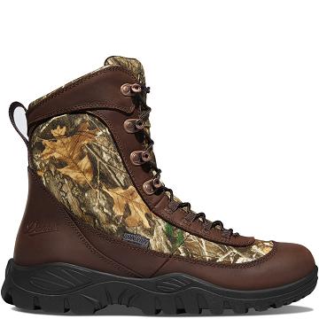 Men's Danner Element 8" Edge 400G Hunting Boots Brown | AU4303QZ