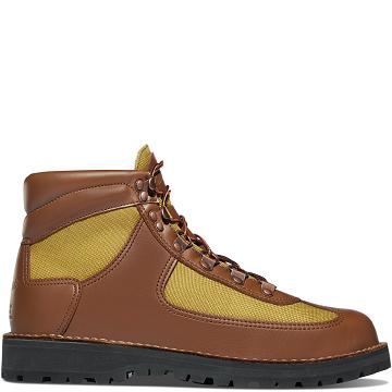 Men's Danner Feather Light Hiking Boots Brown | AU4200MA