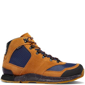 Men's Danner Free Spirit Work Boots Brown / Navy | AU4127ZG