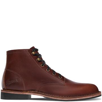 Men's Danner Jack II Work Boots Burgundy | AU4148MA