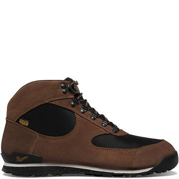 Men's Danner Jag Work Boots Black / Brown | AU4158GL