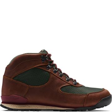 Men's Danner Jag Work Boots Coffee | AU4160DN