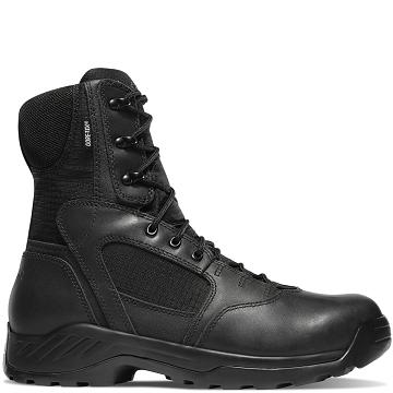 Men's Danner Kinetic 8" Tactical Boots Black | AU4394FM