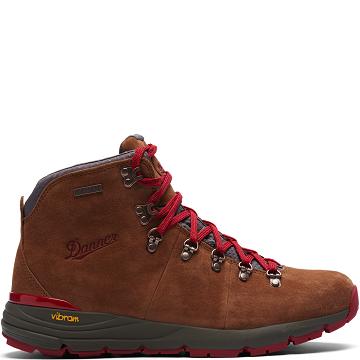 Men's Danner Mountain 600 4.5" Hiking Boots Brown / Red | AU4258SO