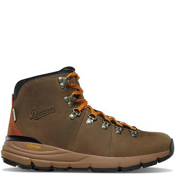 Men's Danner Mountain 600 Hiking Boots Chocolate | AU4261HK