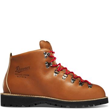 Men's Danner Mountain Light Cascade Hiking Boots Brown | AU4251QZ