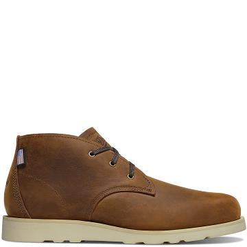 Men's Danner Pine Grove Chukka Boots Brown | AU4188SO