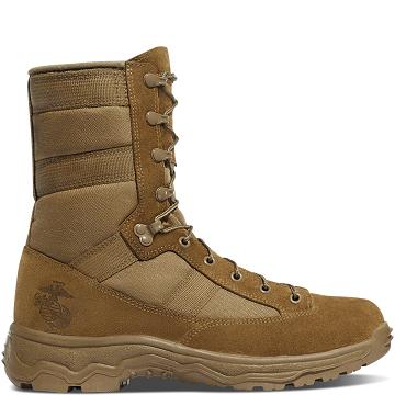 Men's Danner Reckoning 8" EGA Military Boots Brown | AU4353EX