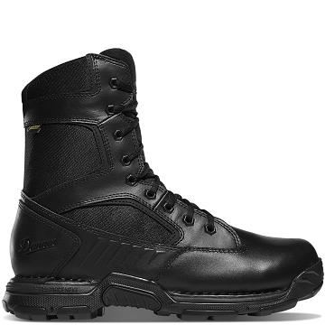 Men's Danner Striker Bolt Side-Zip 8" Tactical Boots Black | AU4385CE