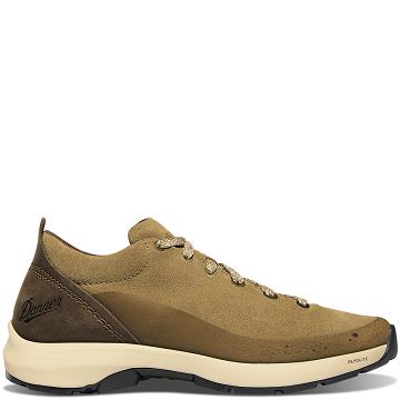 Women's Danner Caprine Low Suede Hiking Shoes Brown | AU4679FM