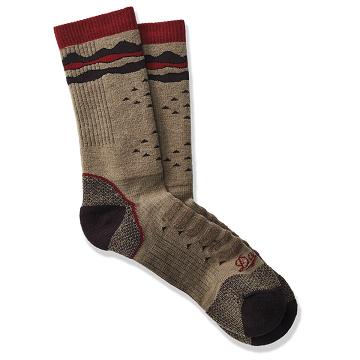 Women's Danner Midweight Trail 2650 Socks Crew Socks Brown | AU4531YU