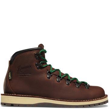 Women's Danner Mountain Pass Boots Coffee | AU4548HK