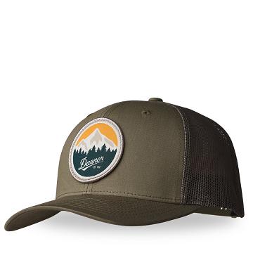 Women's Danner Trucker Cap Hats Olive / Blue | AU4471FM