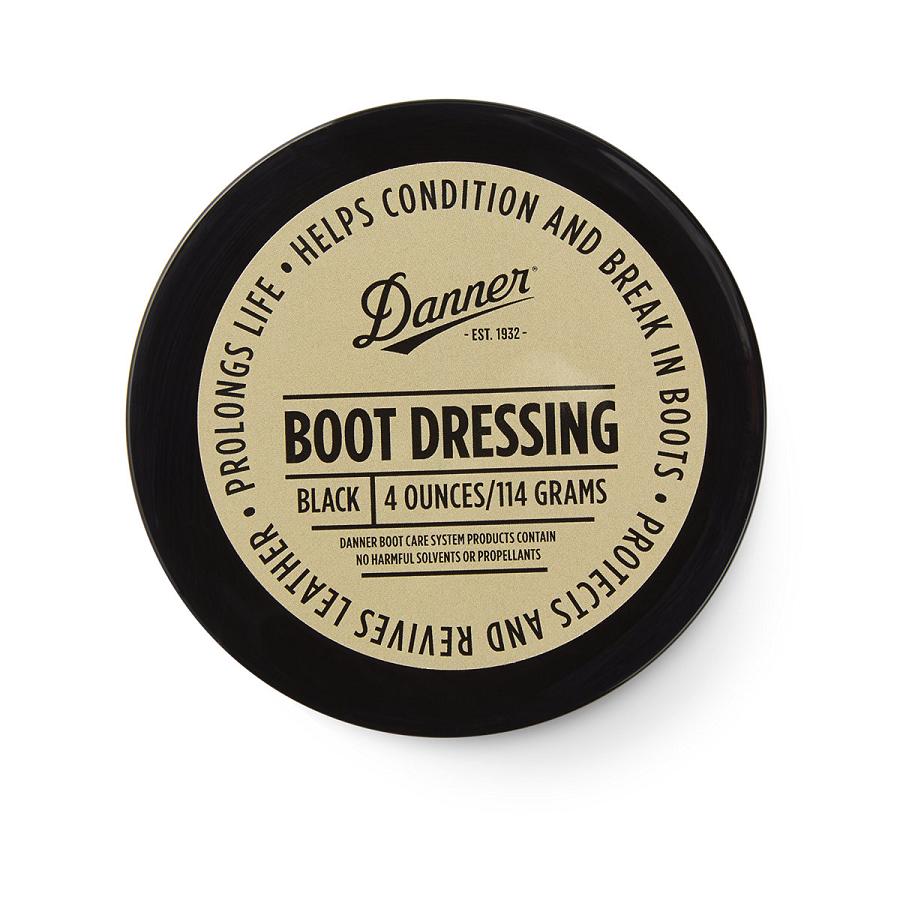 Men\'s Danner Boot Dressing (4 oz) Boot Care Black | AU4016QZ