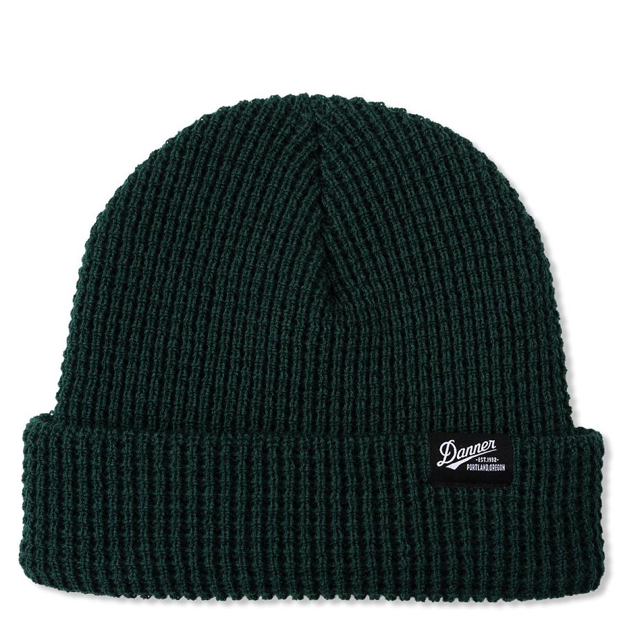 Men\'s Danner Classic Beanie Hats Green | AU4048FM