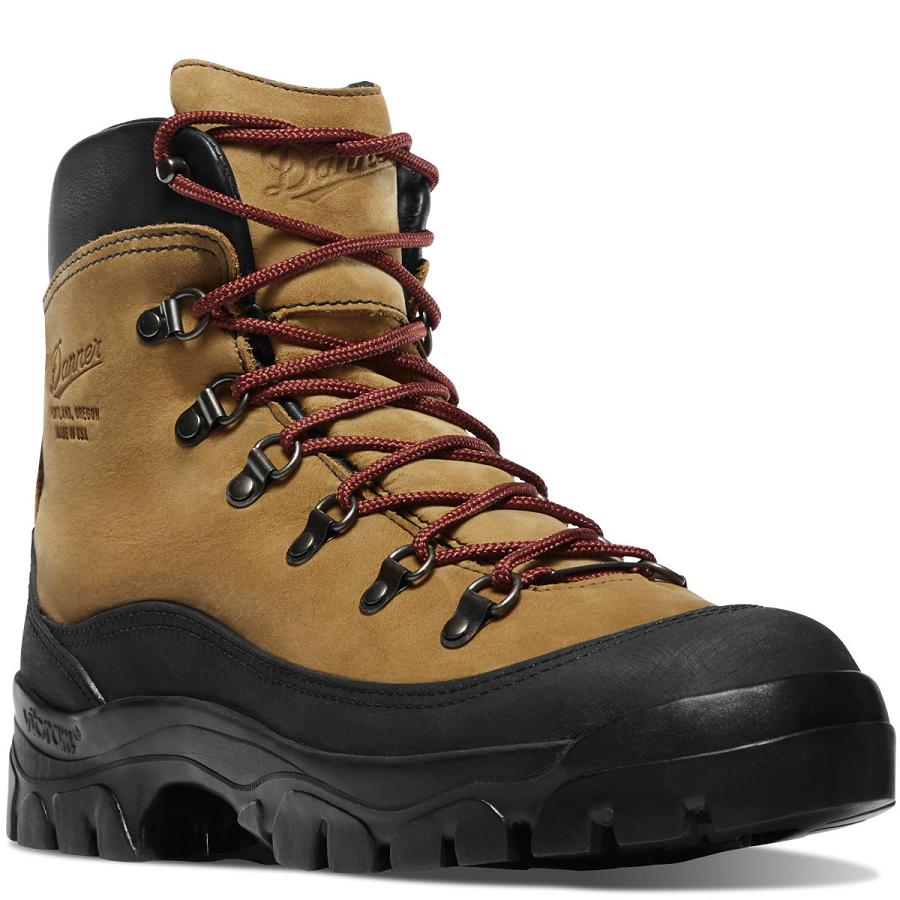 Men's Danner Crater Rim Hiking Boots Brown | AU4207AP