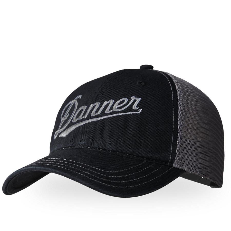 Men\'s Danner Embroidered Cap Hats Black / Grey | AU4057SO