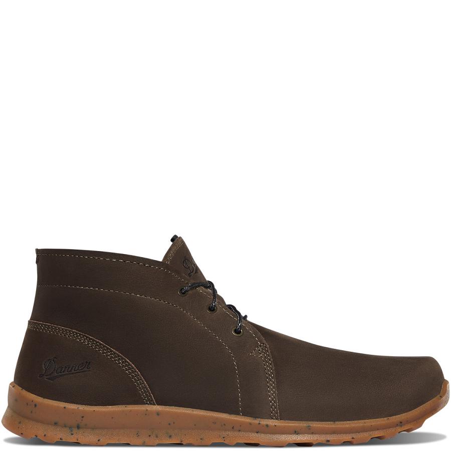 Men\'s Danner Forest Chukka Work Boots Chocolate | AU4149NB