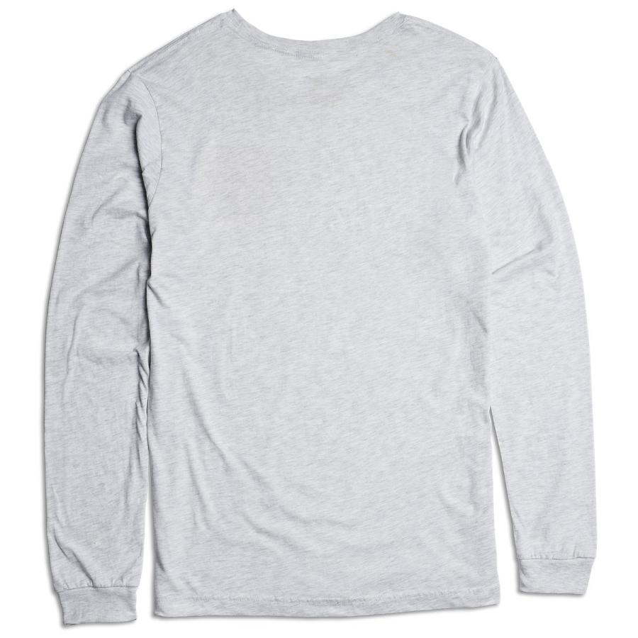 Men's Danner Go There Long Sleeve Tee Clothing Grey | AU4034PQ