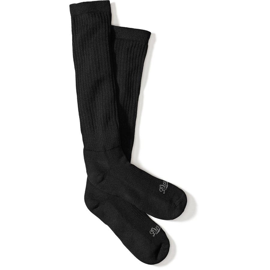 Men\'s Danner Hot Weather TFX Drymax Over Calf Socks Black | AU4103AP