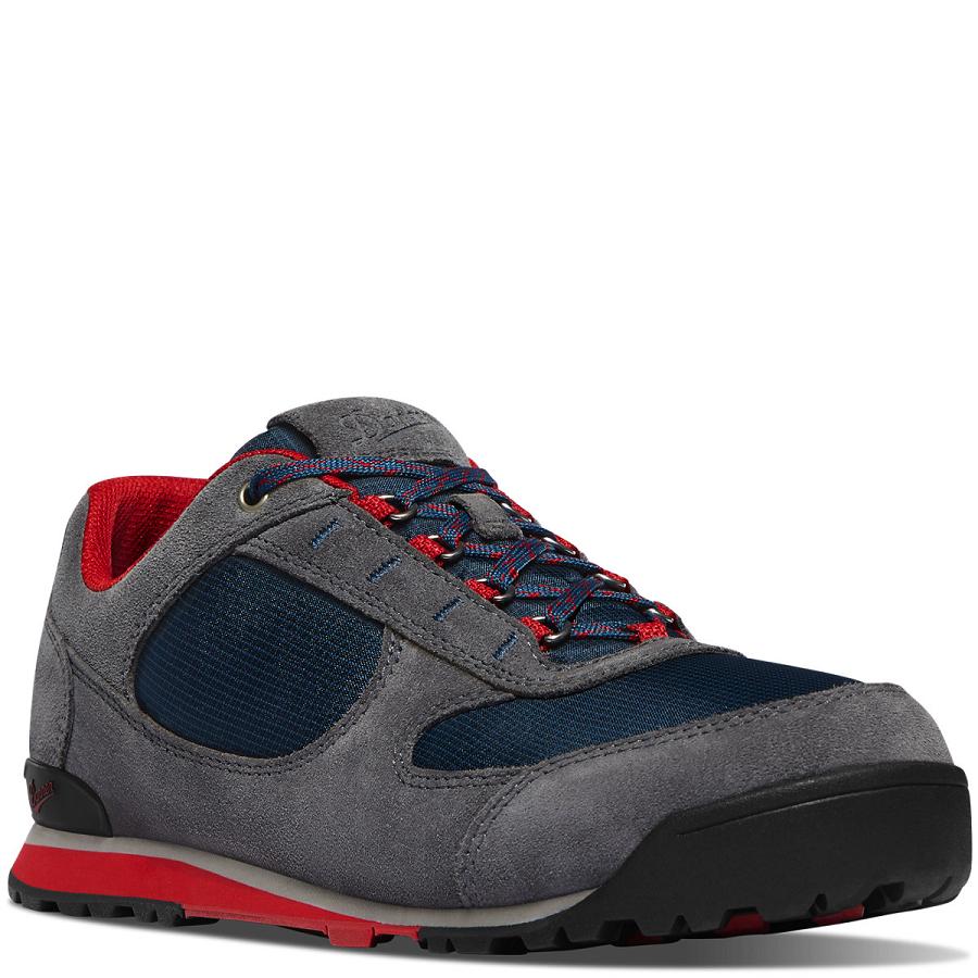 Men's Danner Jag Low Shoes Grey | AU4380QZ