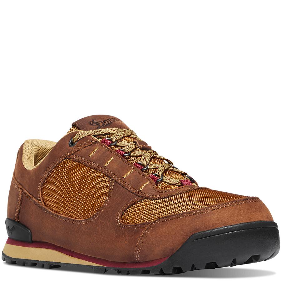 Men's Danner Jag Low Shoes Red | AU4378EX