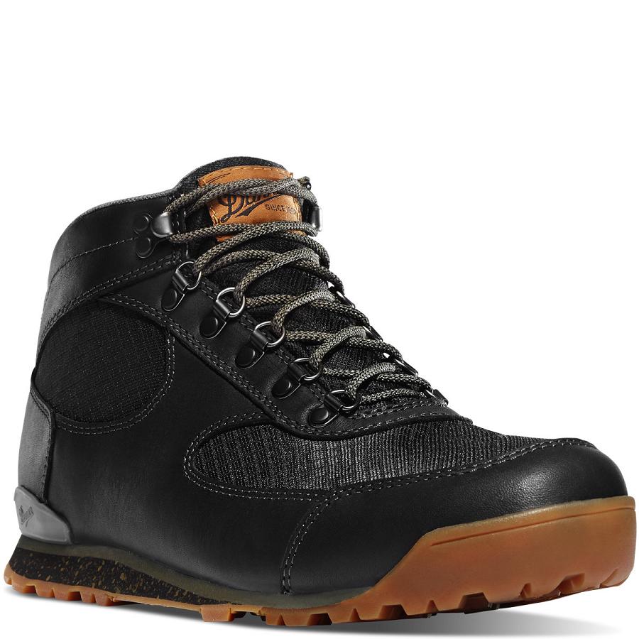 Men's Danner Jag Work Boots Black | AU4161SO