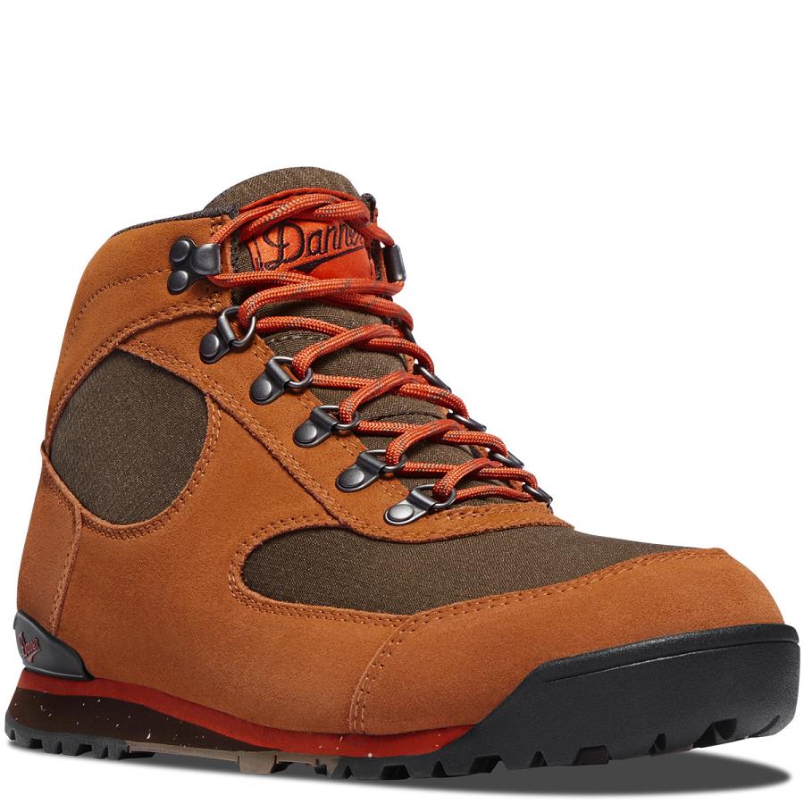 Men's Danner Jag Work Boots Chocolate | AU4159FM