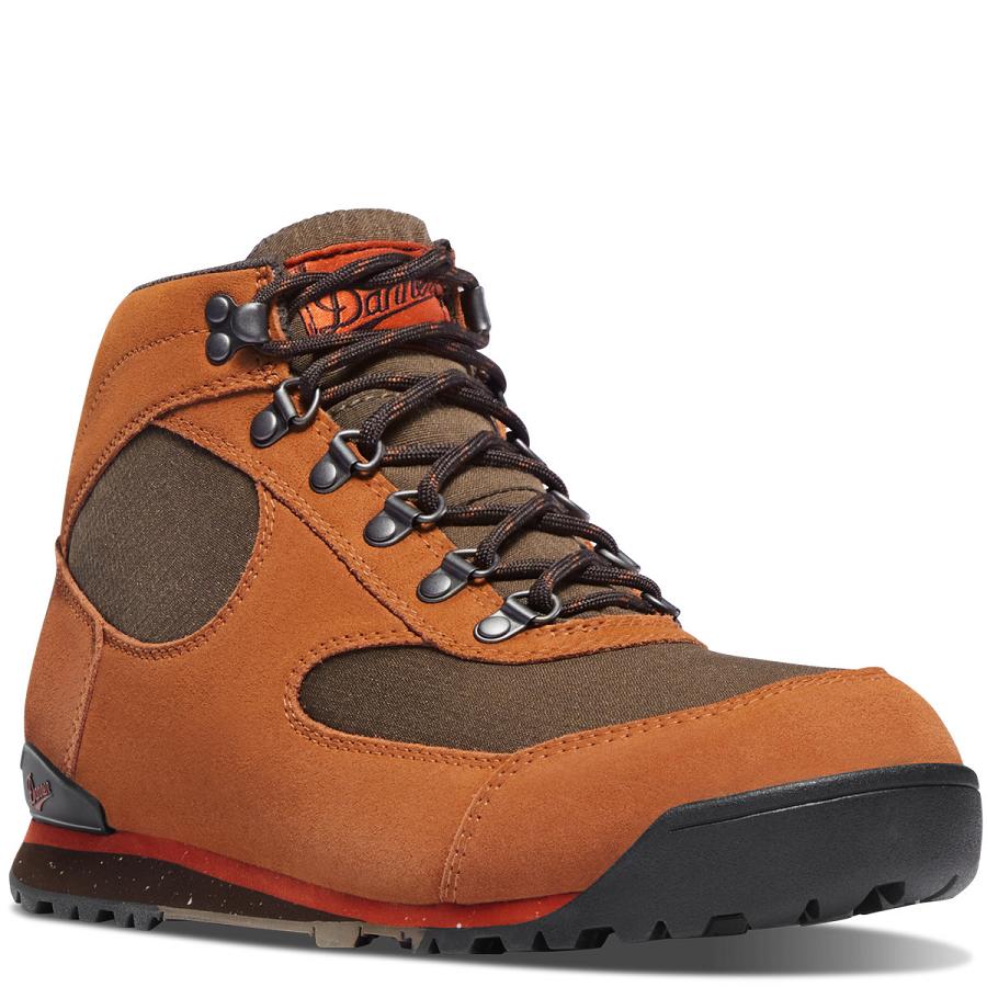 Men's Danner Jag Work Boots Chocolate | AU4159FM