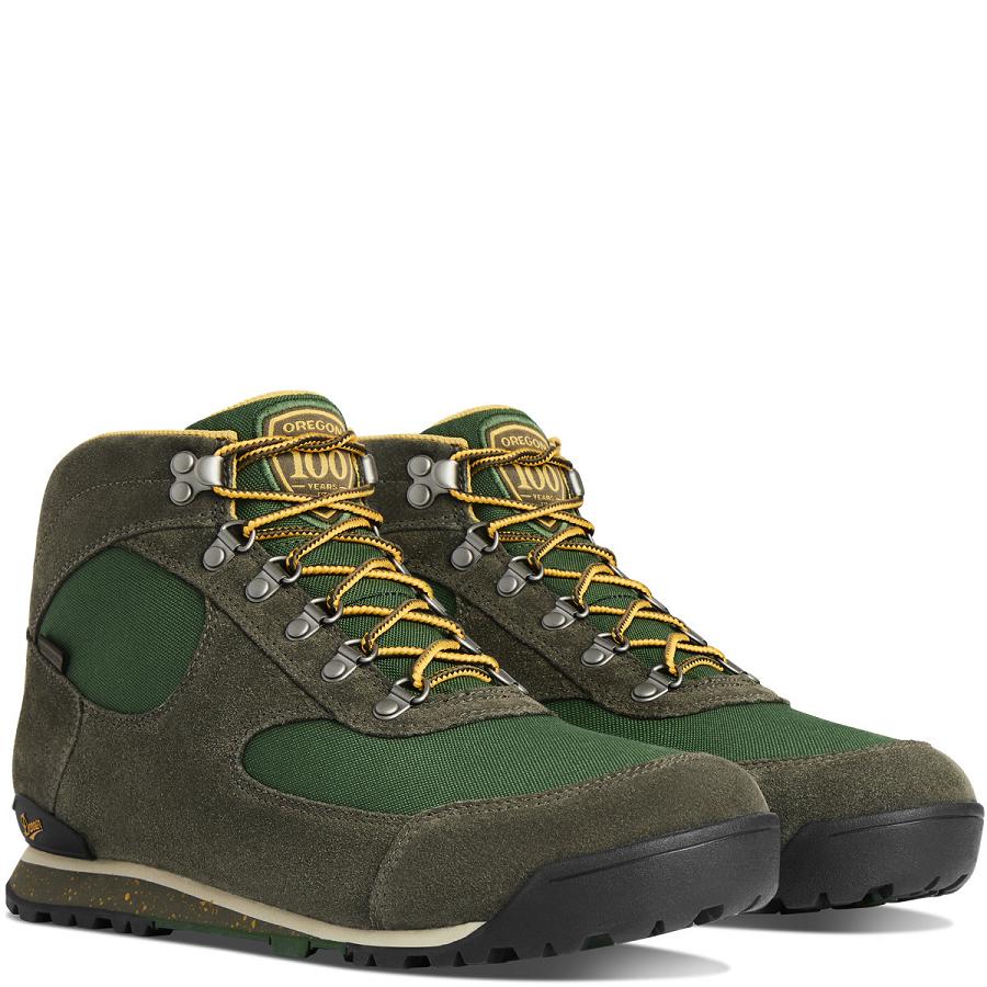 Men's Danner Jag Work Boots Olive | AU4162AP