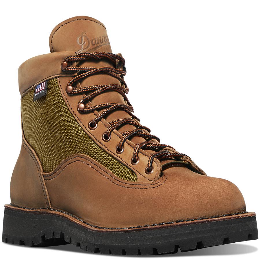 Men's Danner Light II Hiking Boots Brown | AU4221RW