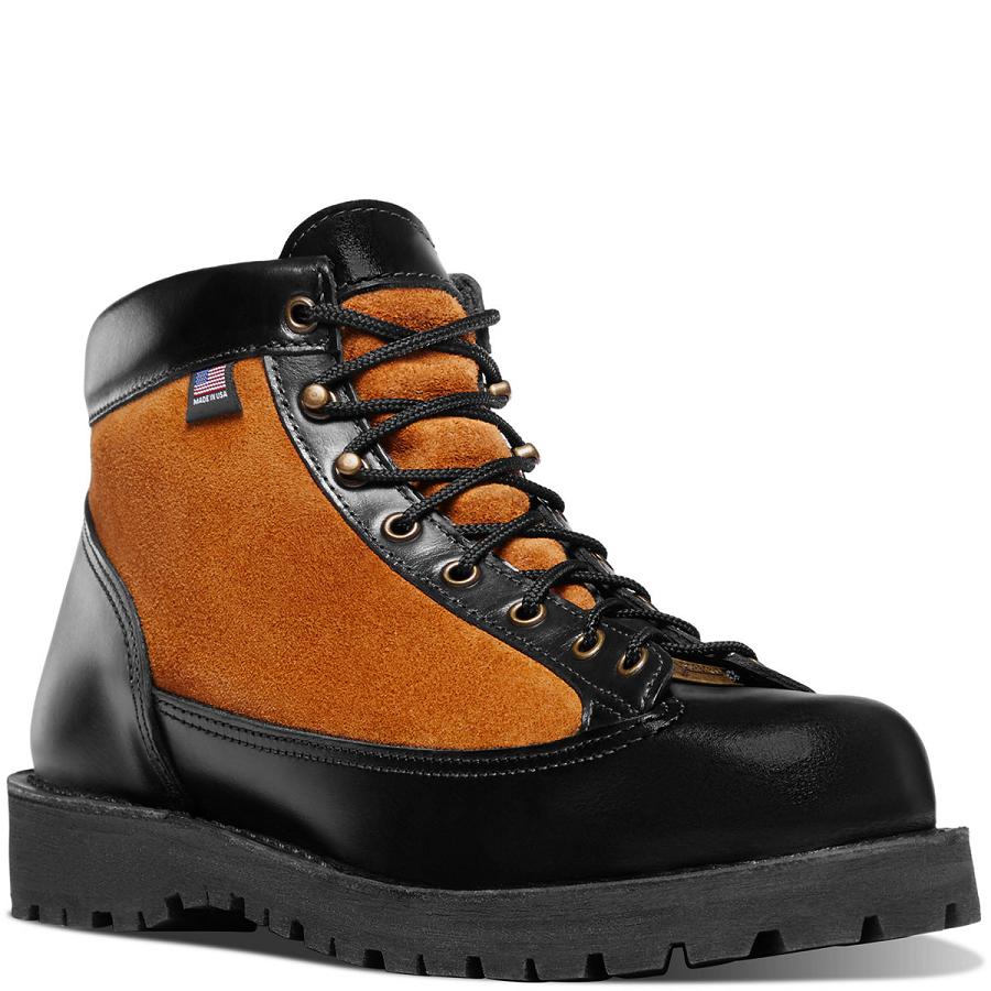 Men's Danner Light Revival Work Boots Black | AU4142YU