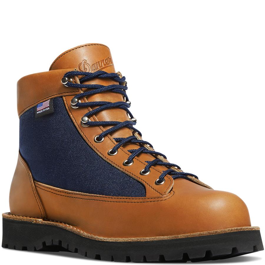 Men's Danner Light Work Boots Brown | AU4139OR