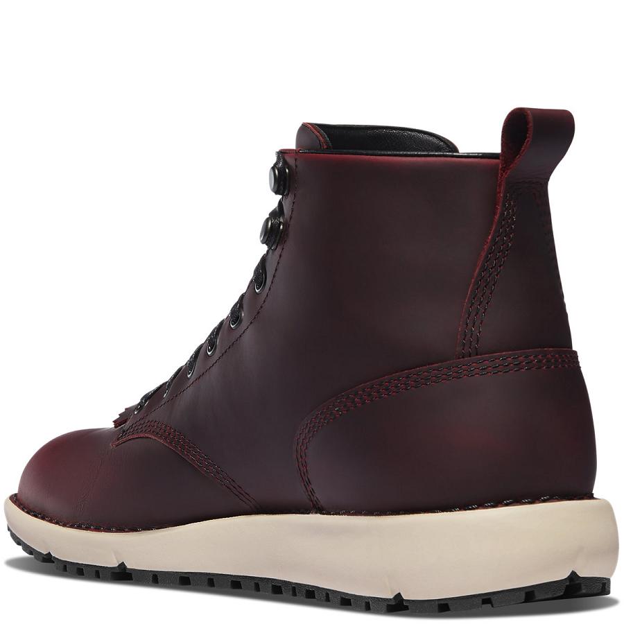 Men's Danner Logger 917 Boots Burgundy | AU4195TV