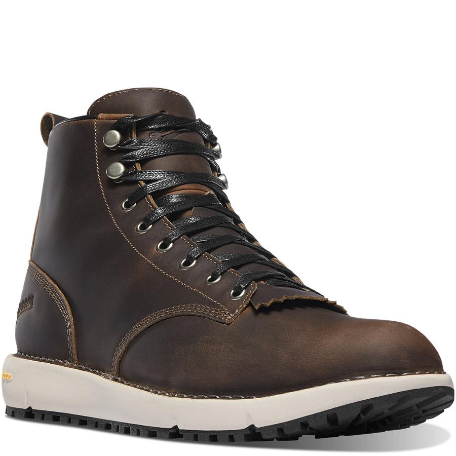 Men's Danner Logger 917 Boots Chocolate | AU4197EX