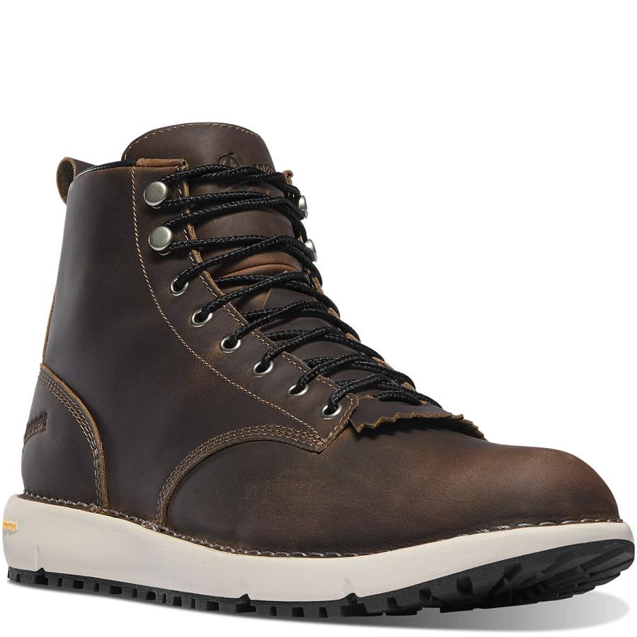 Men's Danner Logger 917 Boots Chocolate | AU4197EX