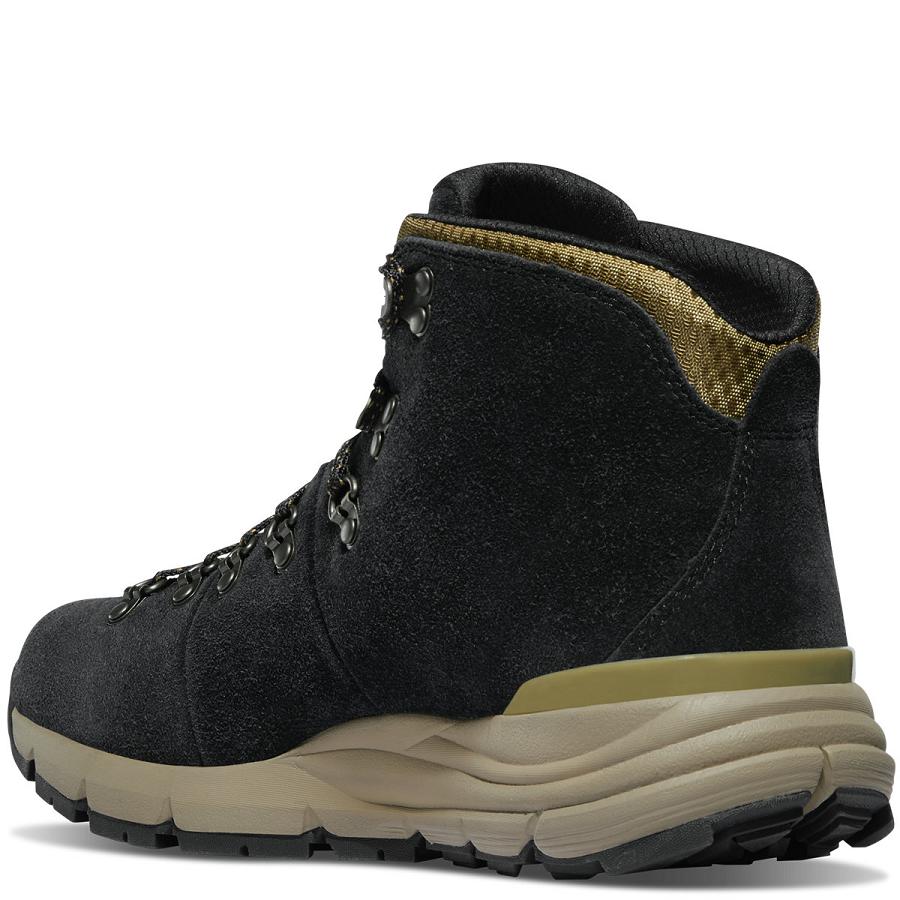 Men's Danner Mountain 600 Hiking Boots Black / Khaki | AU4260PQ