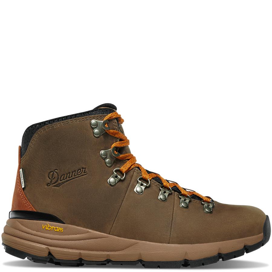 Men\'s Danner Mountain 600 Hiking Boots Chocolate | AU4261HK