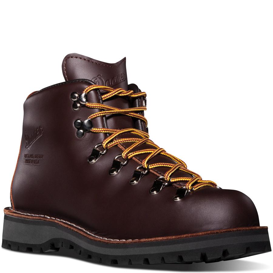 Men's Danner Mountain Light - GORE-TEX Hiking Boots Chocolate | AU4249EX