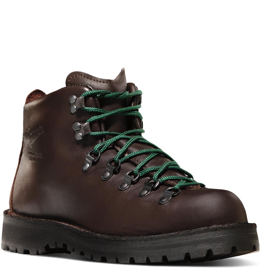 Men's Danner Mountain Light II - GORE-TEX Hiking Boots Chocolate | AU4246YU