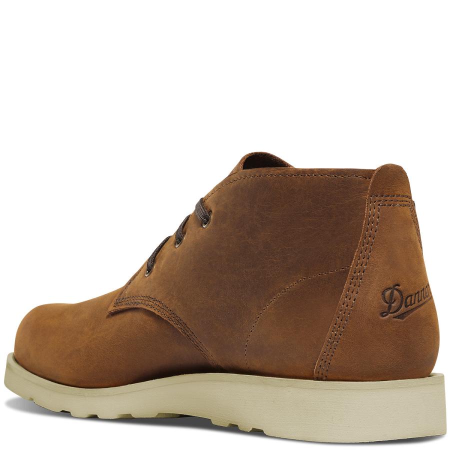 Men's Danner Pine Grove Chukka Boots Brown | AU4188SO