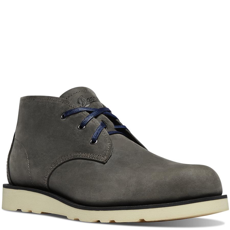 Men's Danner Pine Grove Chukka Boots Grey | AU4187DN