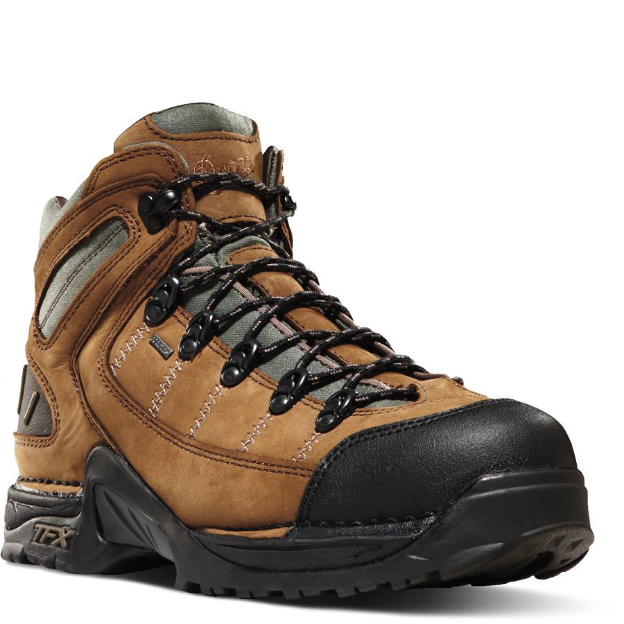 Men's Danner Radical 453 Hiking Boots Dark Brown | AU4230XF