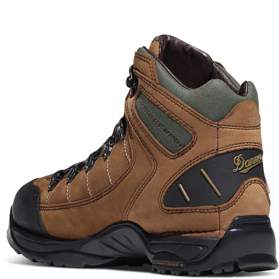 Men's Danner Radical 453 Hiking Boots Dark Brown | AU4230XF