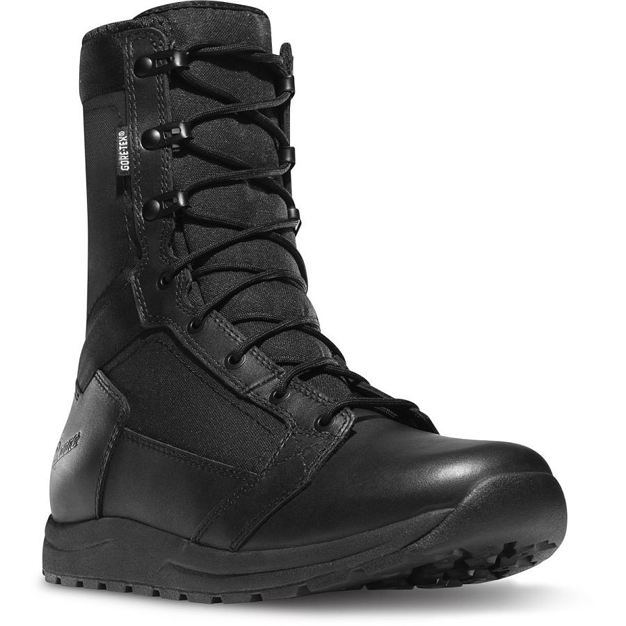 Men's Danner Tachyon Gore-Tex Tactical Boots Black | AU4406WY