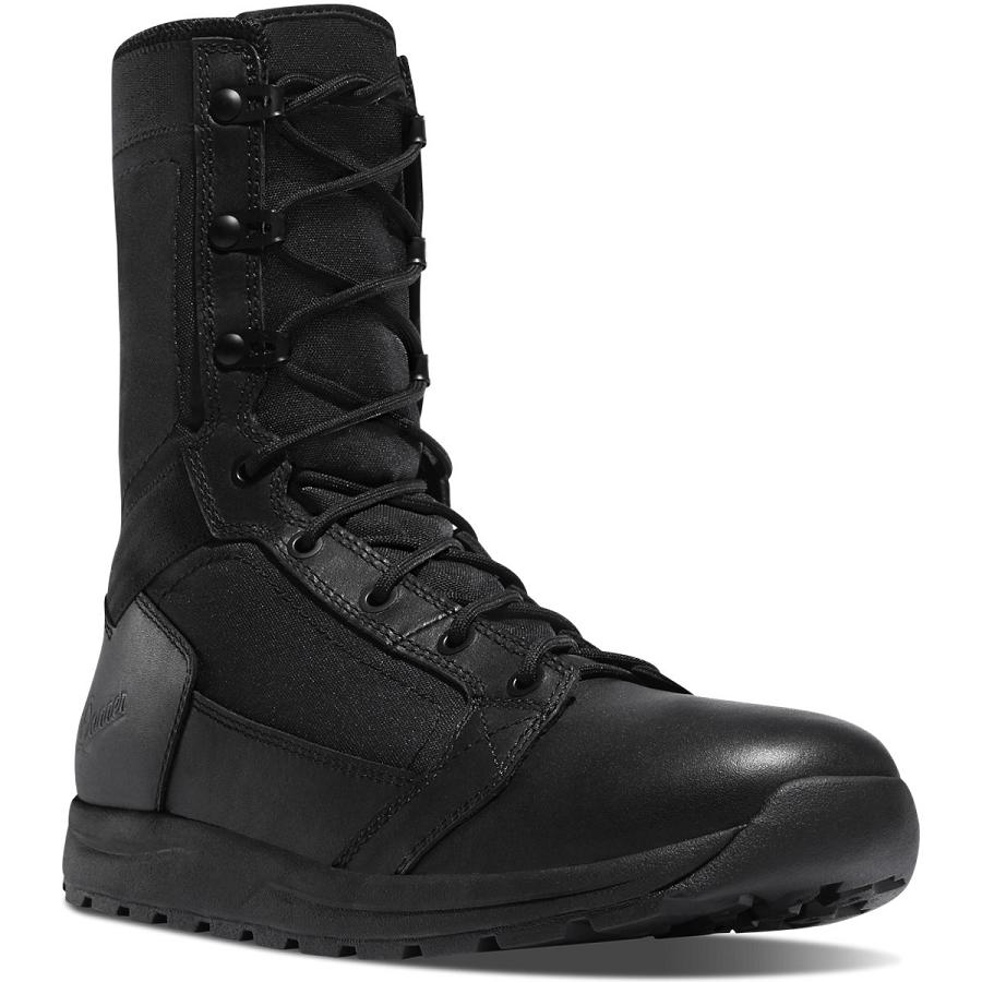 Men's Danner Tachyon - Polishable Toe Military Boots Black | AU4358HK