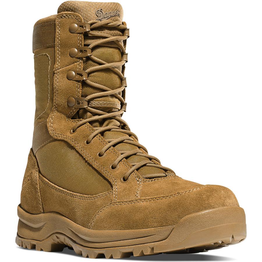 Men's Danner Tanicus Military Boots Brown | AU4347OR