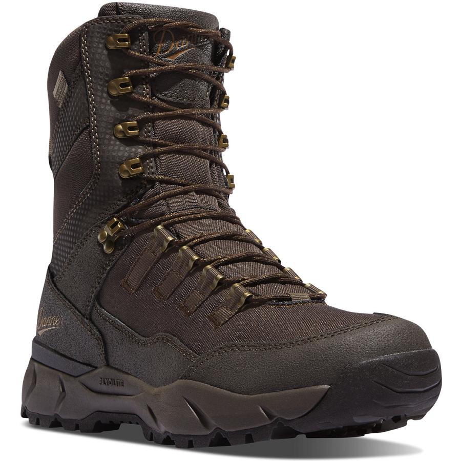 Men's Danner Vital Hunting Boots Brown | AU4331BC