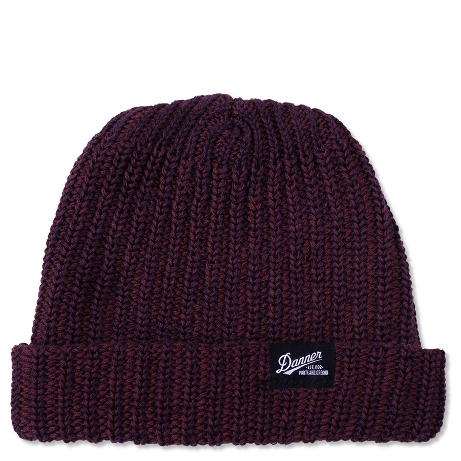 Men\'s Danner Watch Cap Hats Navy / Burgundy | AU4047GL